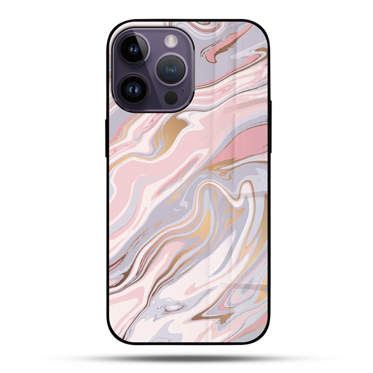 Pink Aura SuperGlass Case Cover