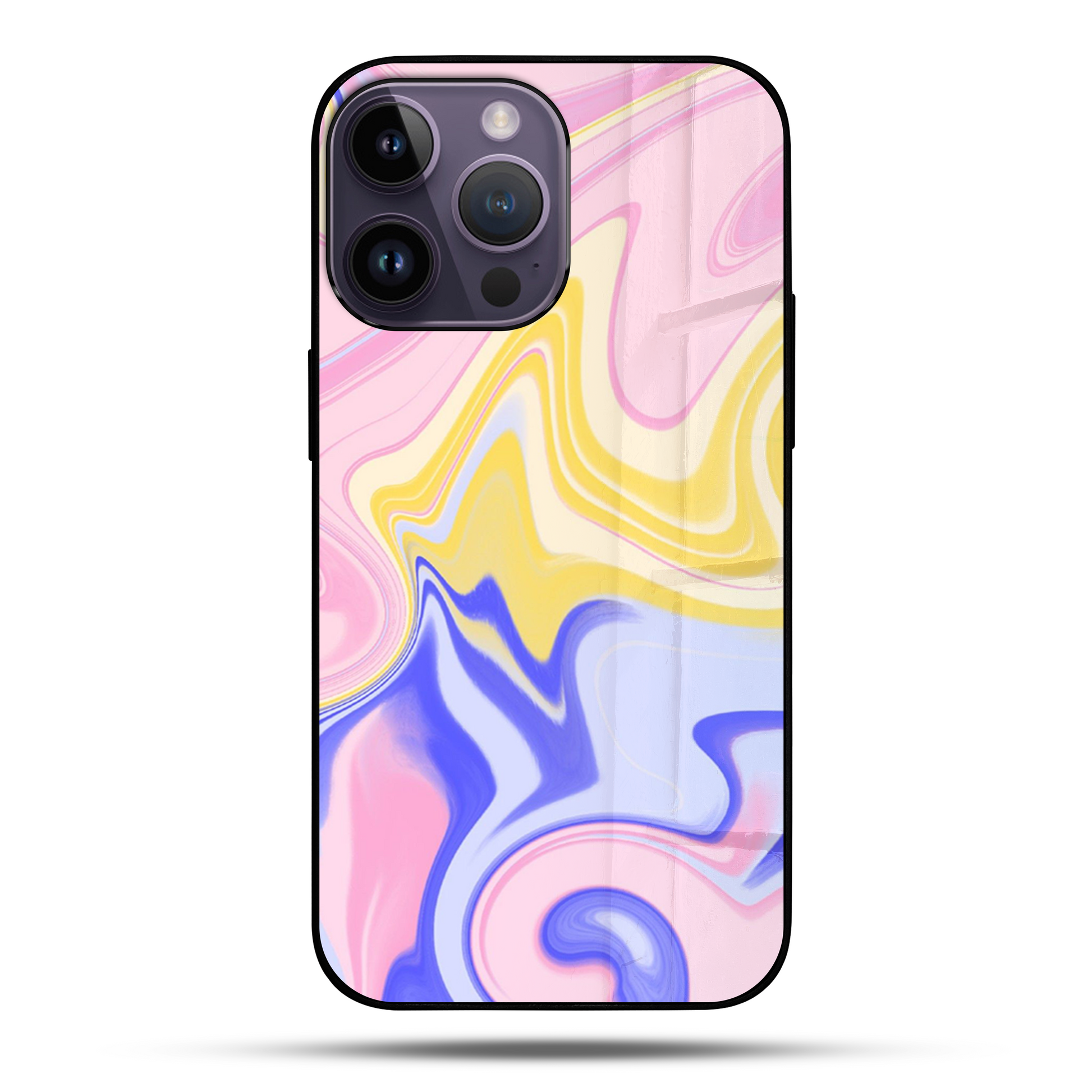 Bright Iridescent Aura SuperGlass Case Cover