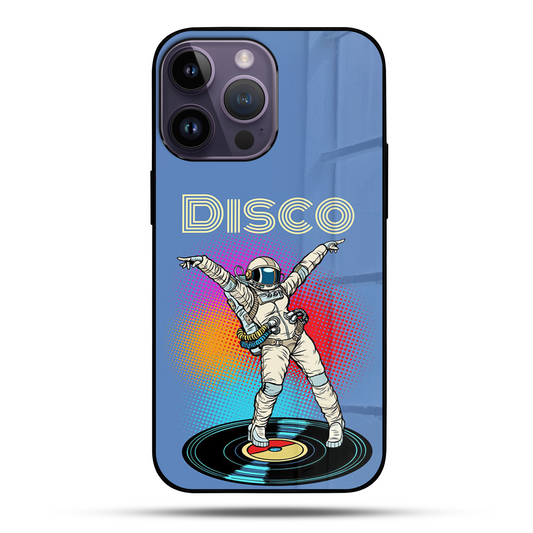 Disco Astronaut SuperGlass Case Cover