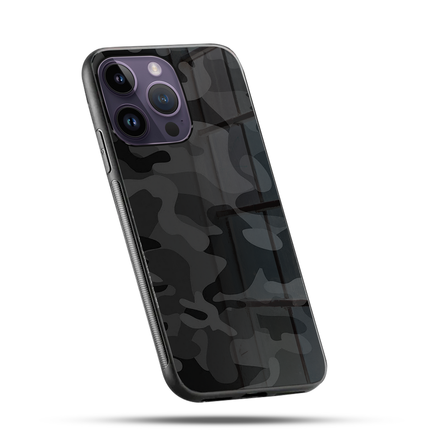 Commando Camo SuperGlass Case Cover