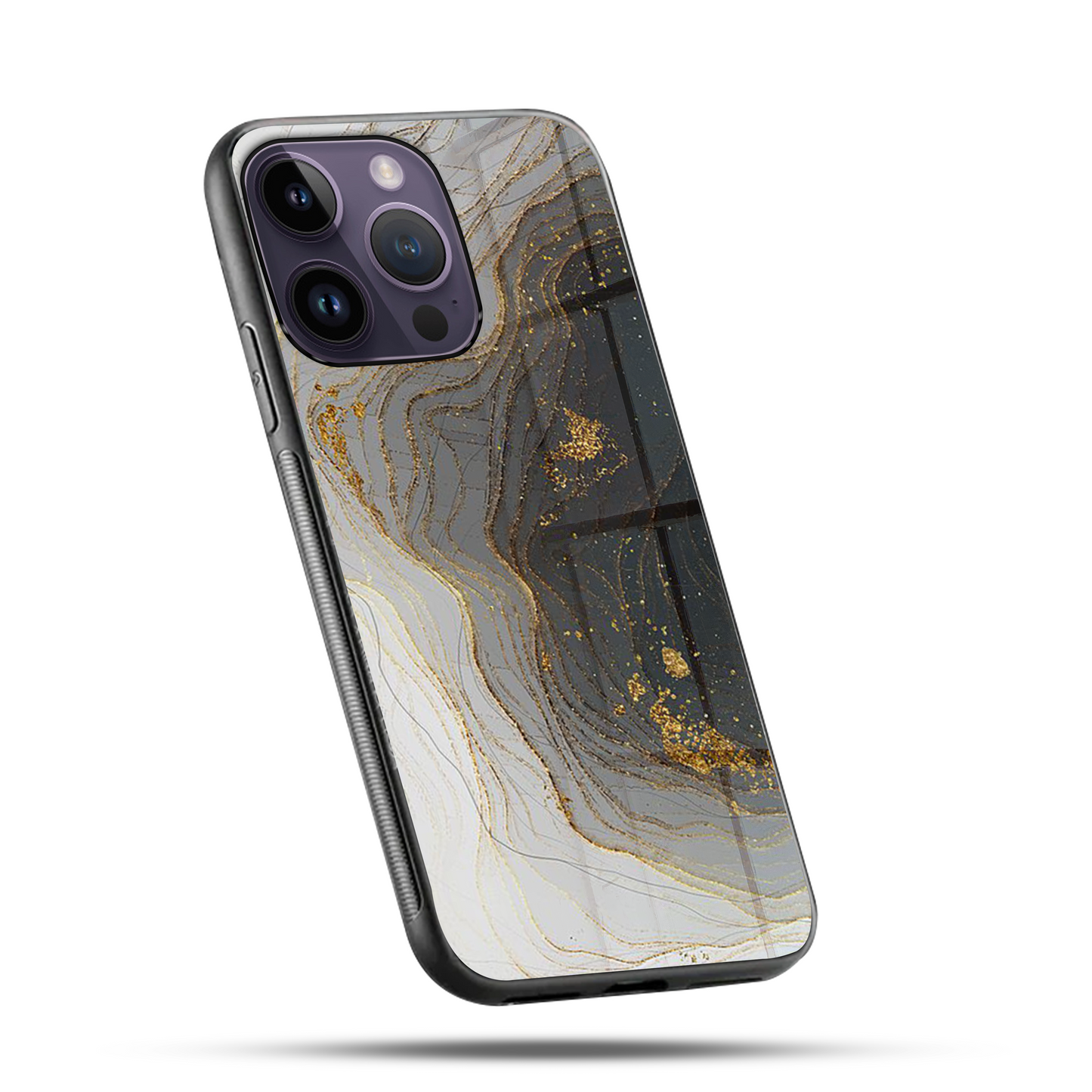 Liquid Marble Ripples SuperGlass Case Cover