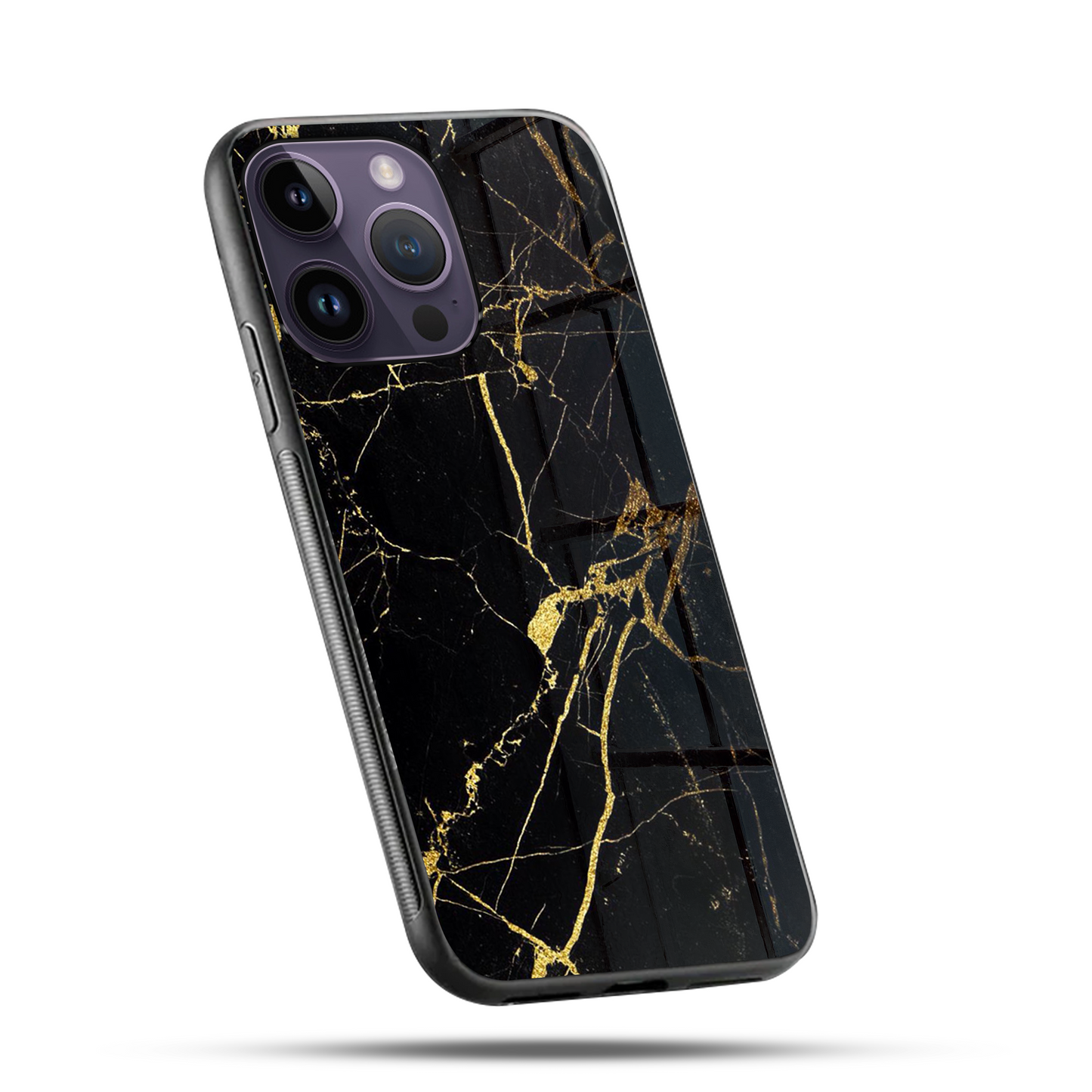 Liquid Marble Royal Gold SuperGlass Case Cover