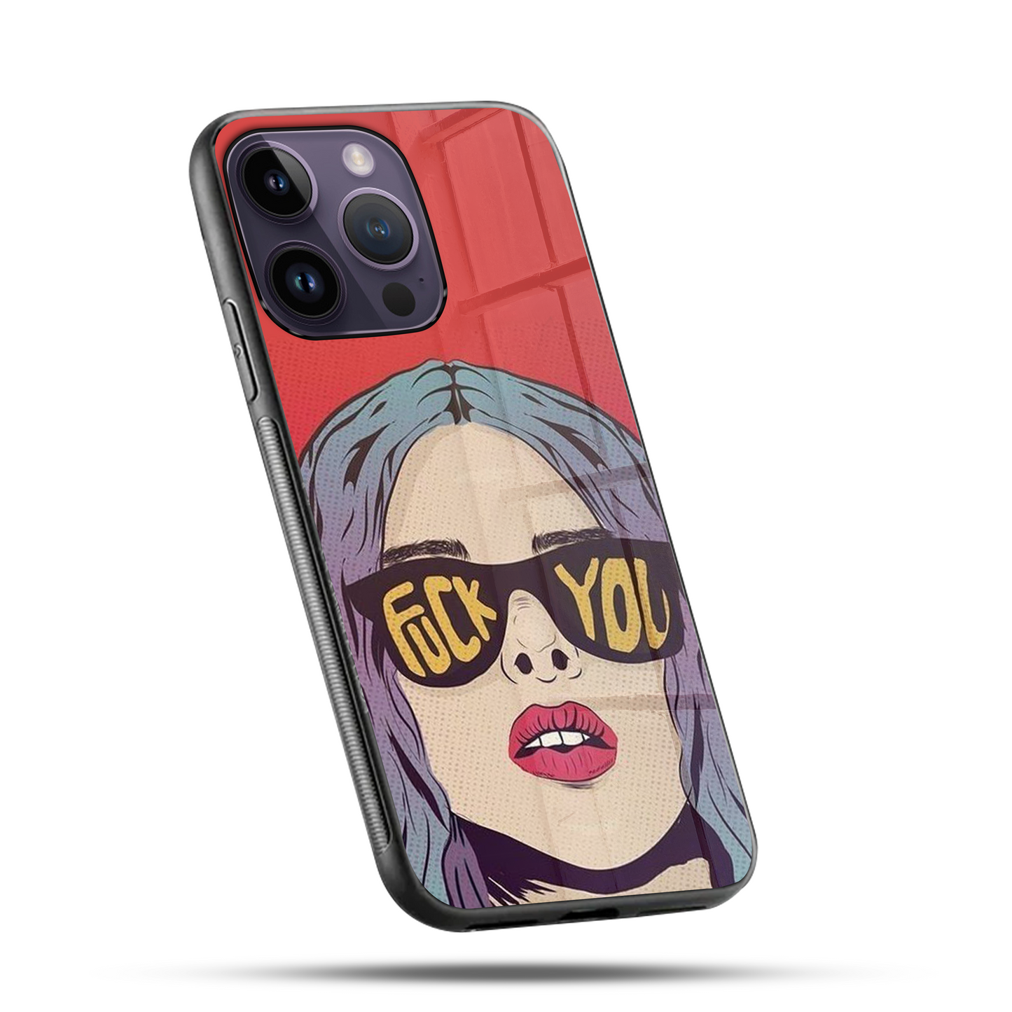 Fck You SuperGlass Case Cover