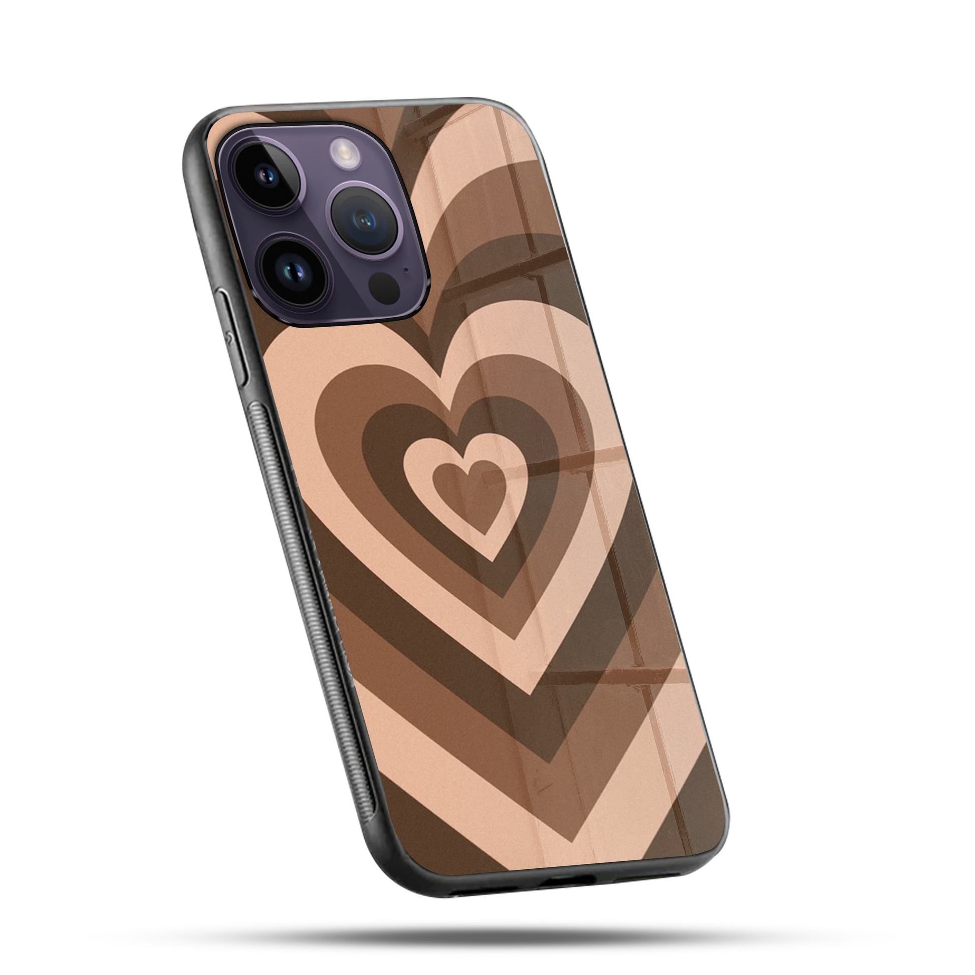 Bold Heart Inception SuperGlass Case Cover