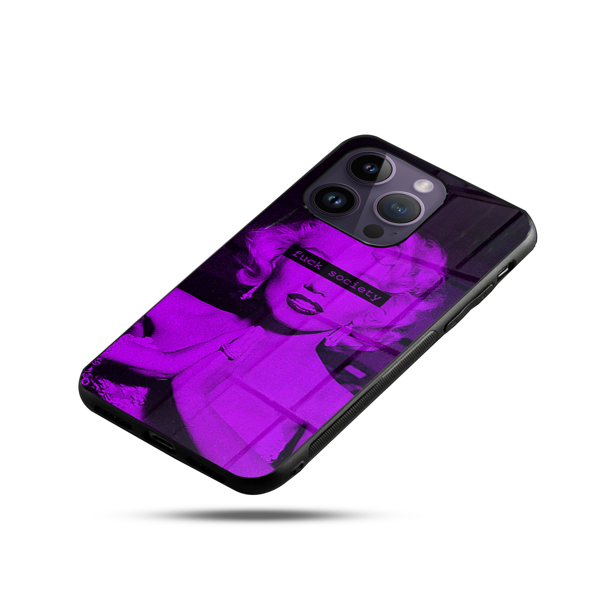 Fck Society SuperGlass Case Cover