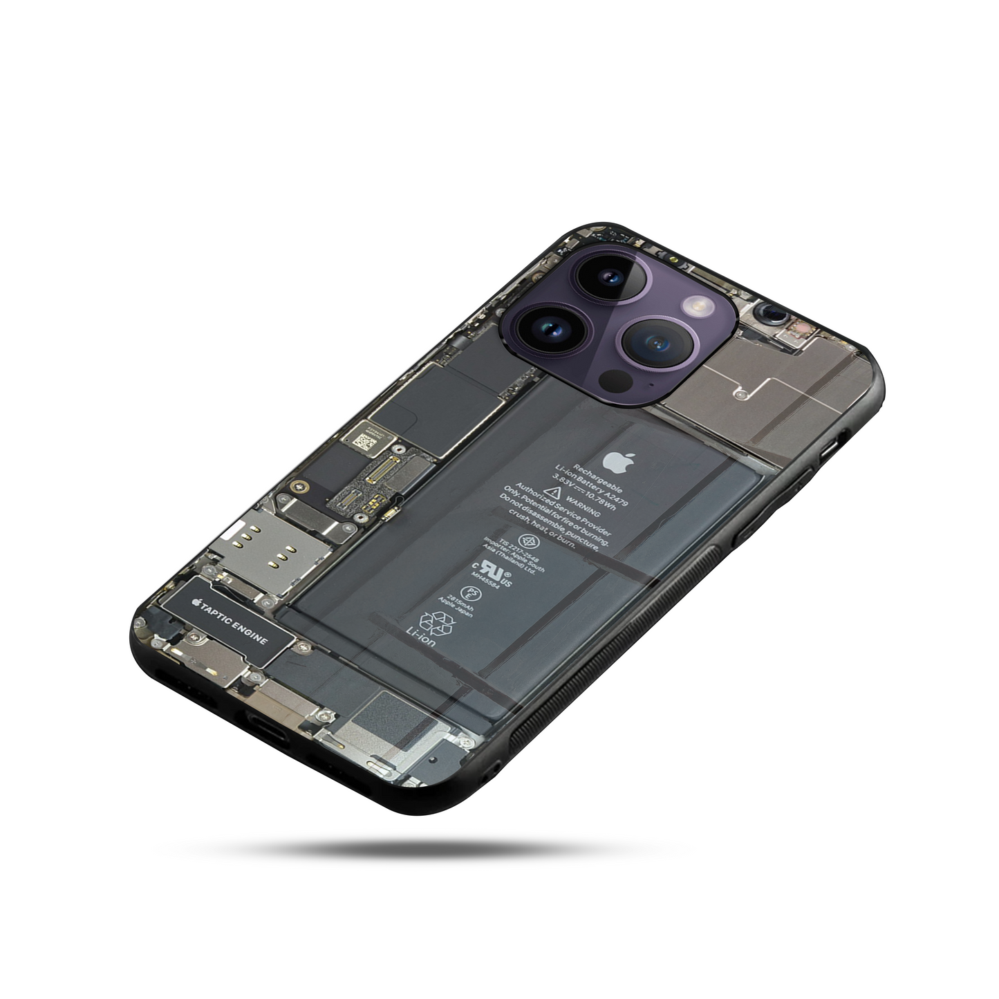 Exposed iPhone SuperGlass Case Cover
