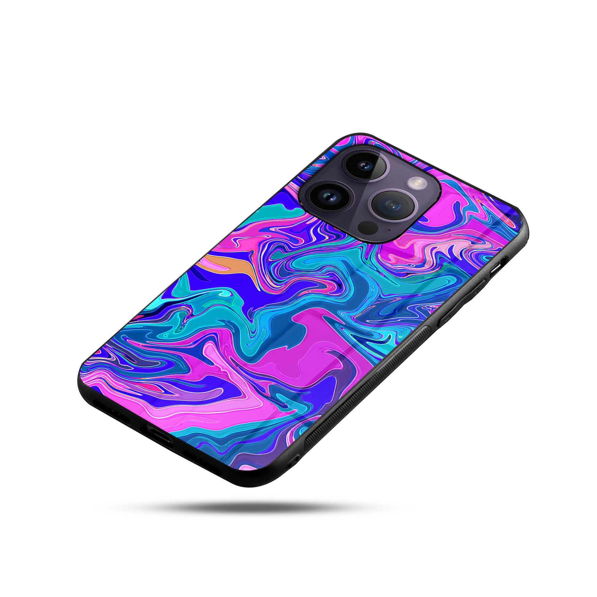 Bold Rave Psy SuperGlass Case Cover