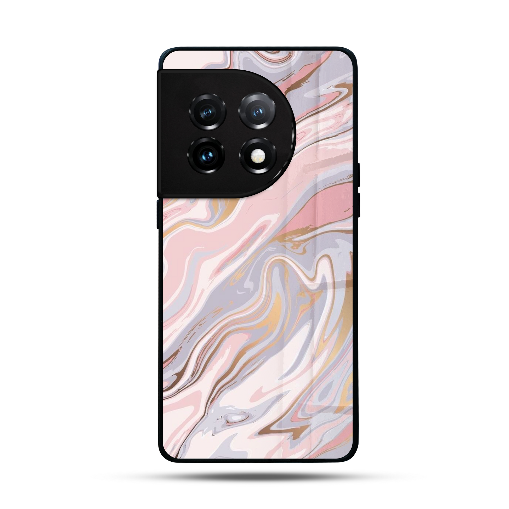 Pink Aura SuperGlass Case Cover