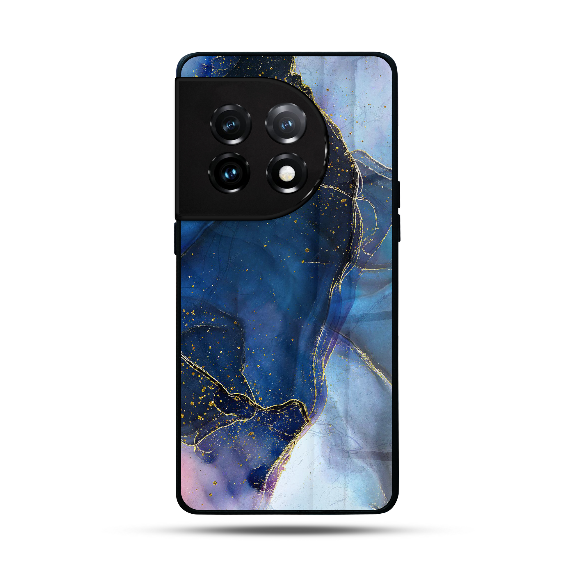 Liquid Marble Coastal Blue SuperGlass Case Cover