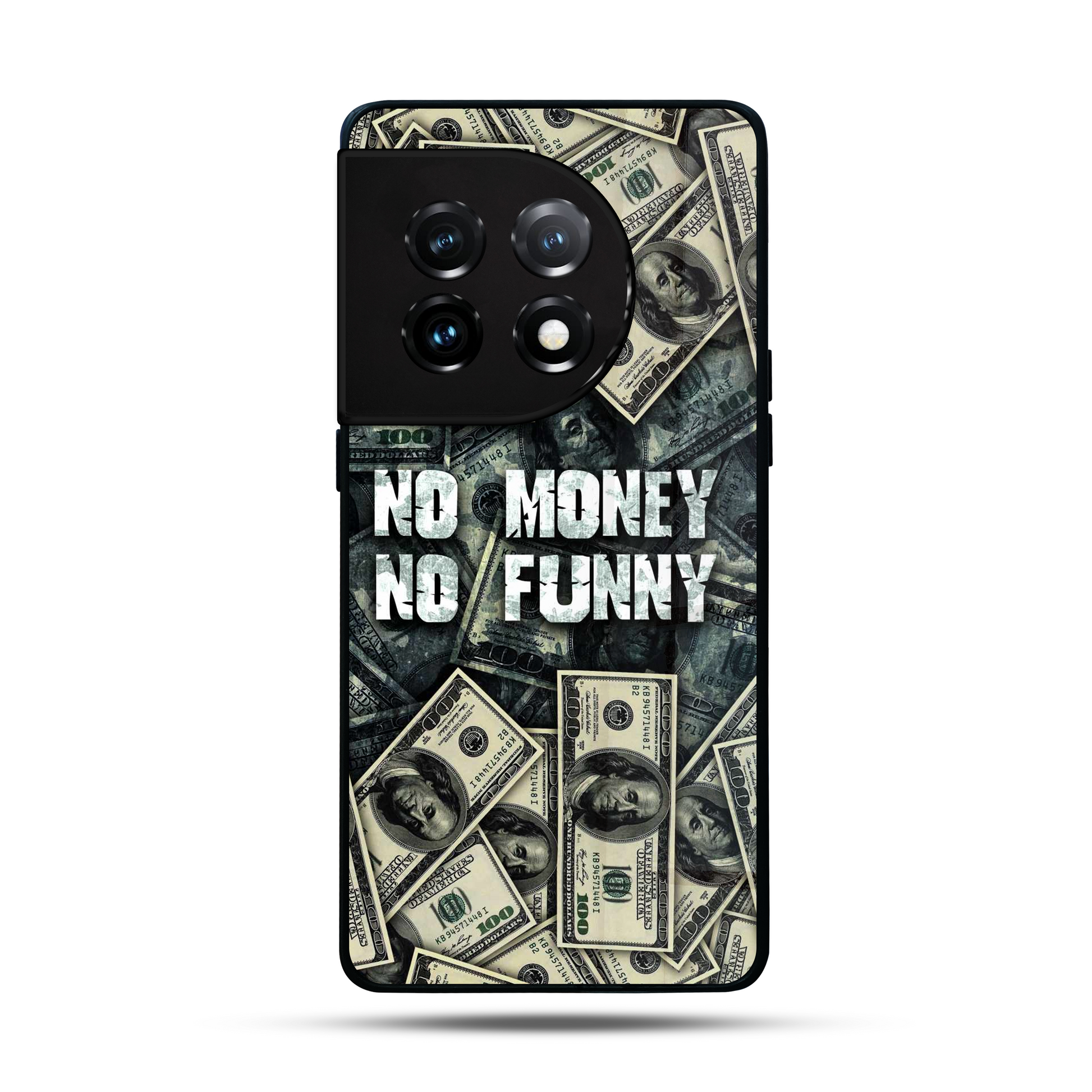 No Money No Funny SuperGlass Case Cover