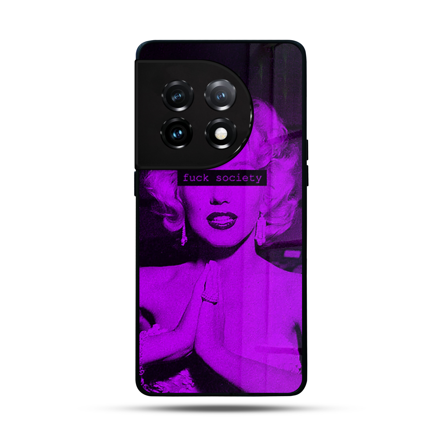 Fck Society SuperGlass Case Cover