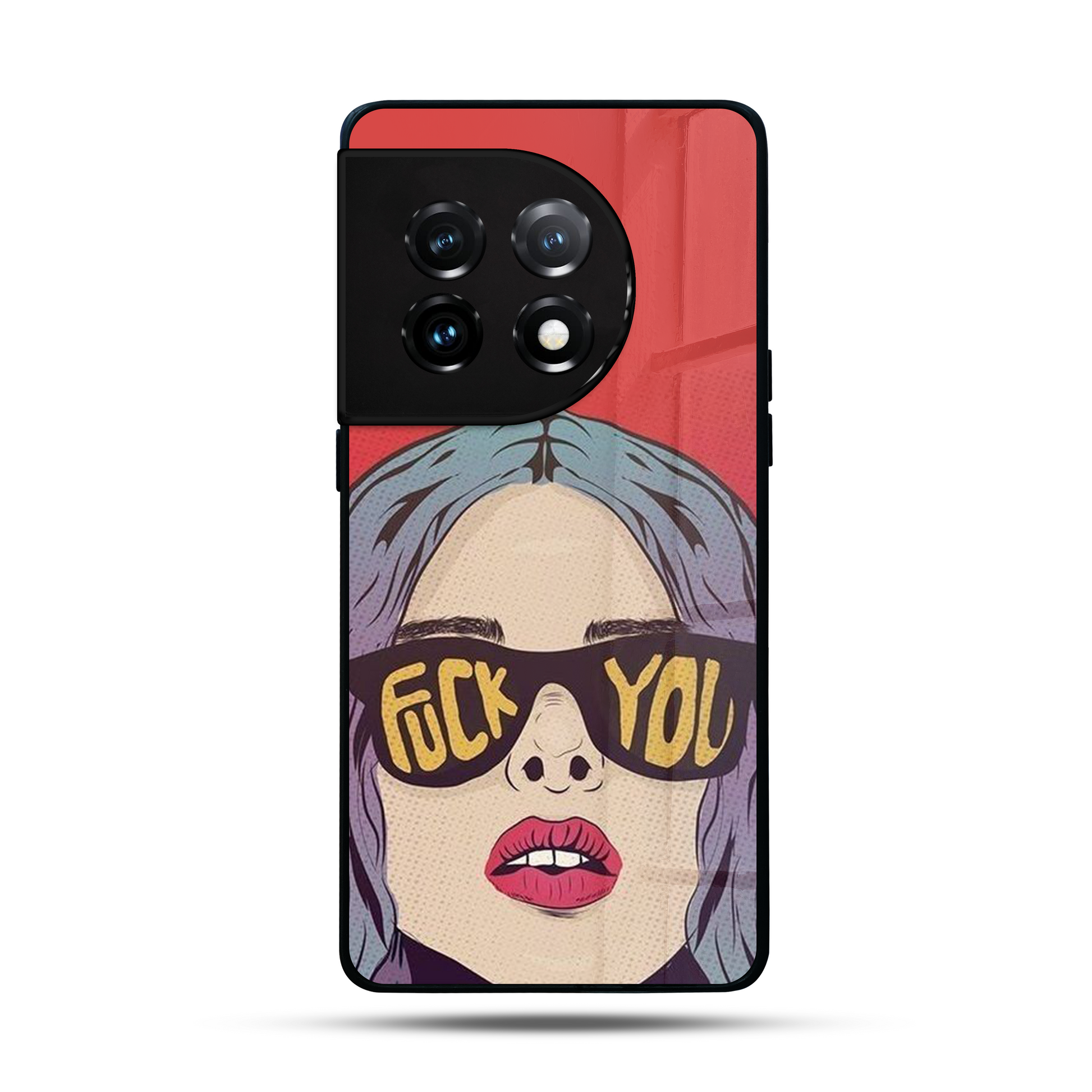 Fck You SuperGlass Case Cover