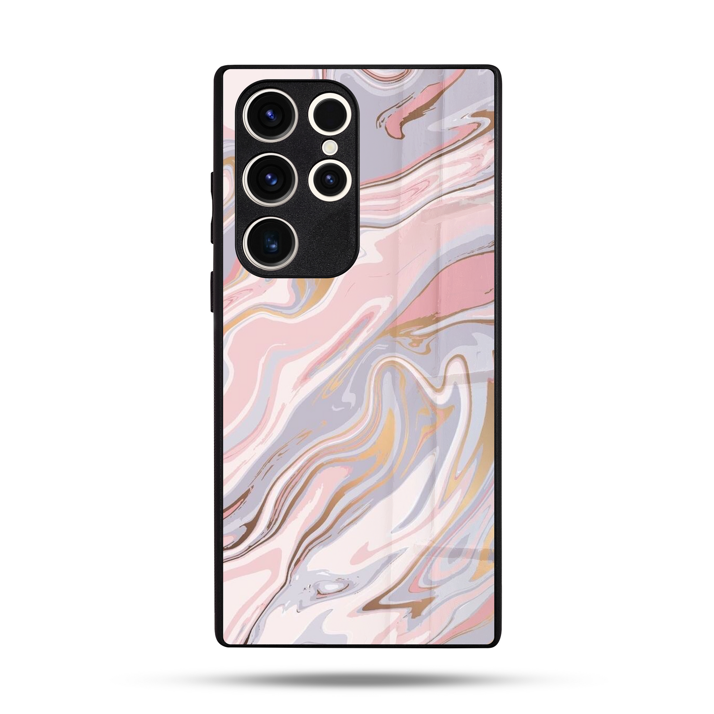 Pink Aura SuperGlass Case Cover