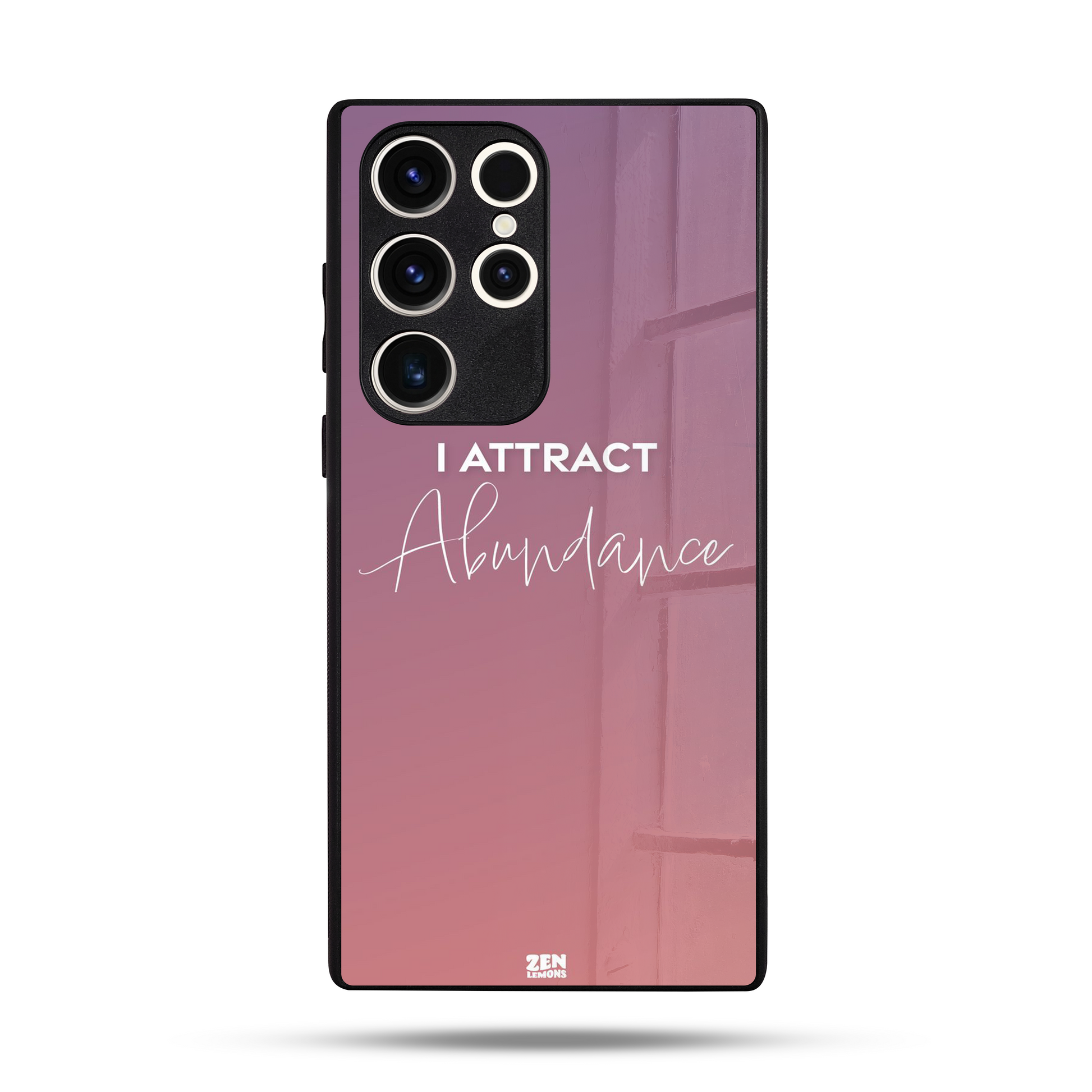 I Attract Abundance SuperGlass Case Cover