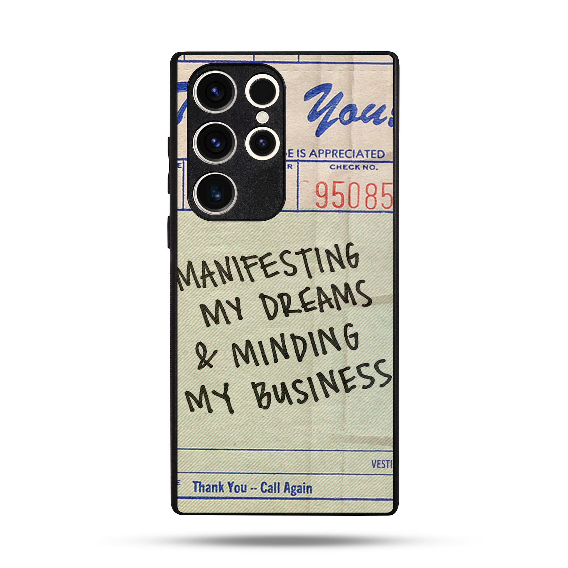 Mind My Business SuperGlass Case Cover