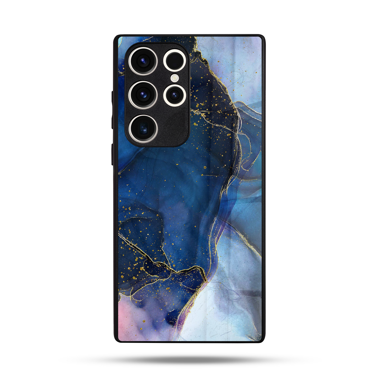 Liquid Marble Coastal Blue SuperGlass Case Cover