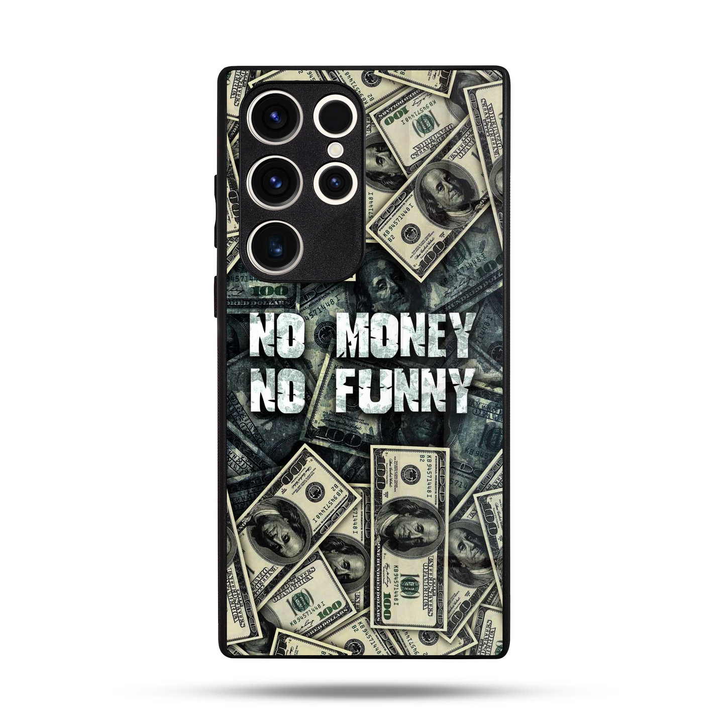 No Money No Funny SuperGlass Case Cover