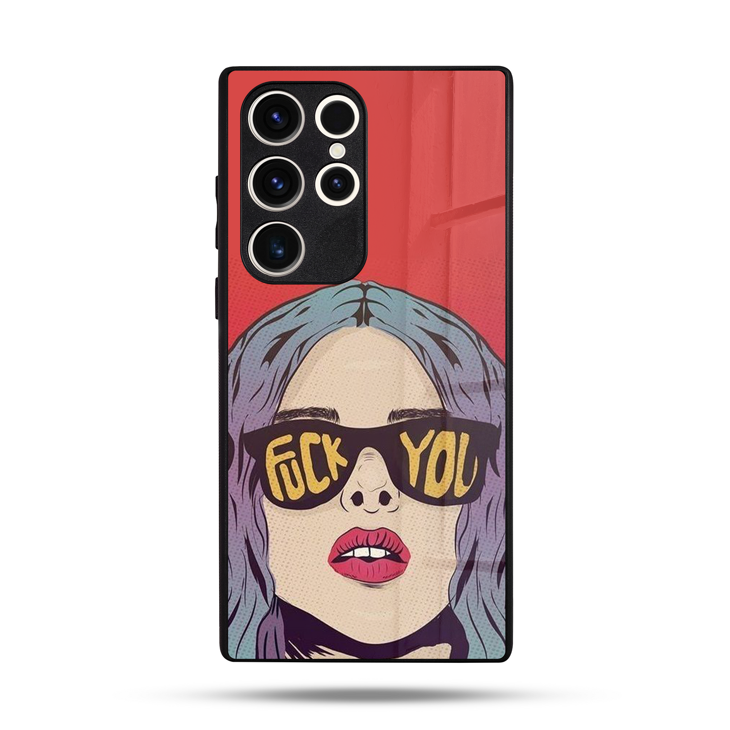 Fck You SuperGlass Case Cover