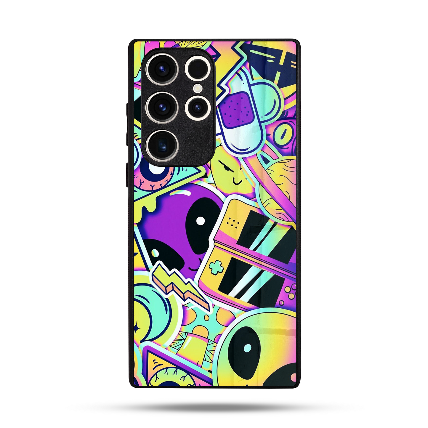 Spaced Out SuperGlass Case Cover