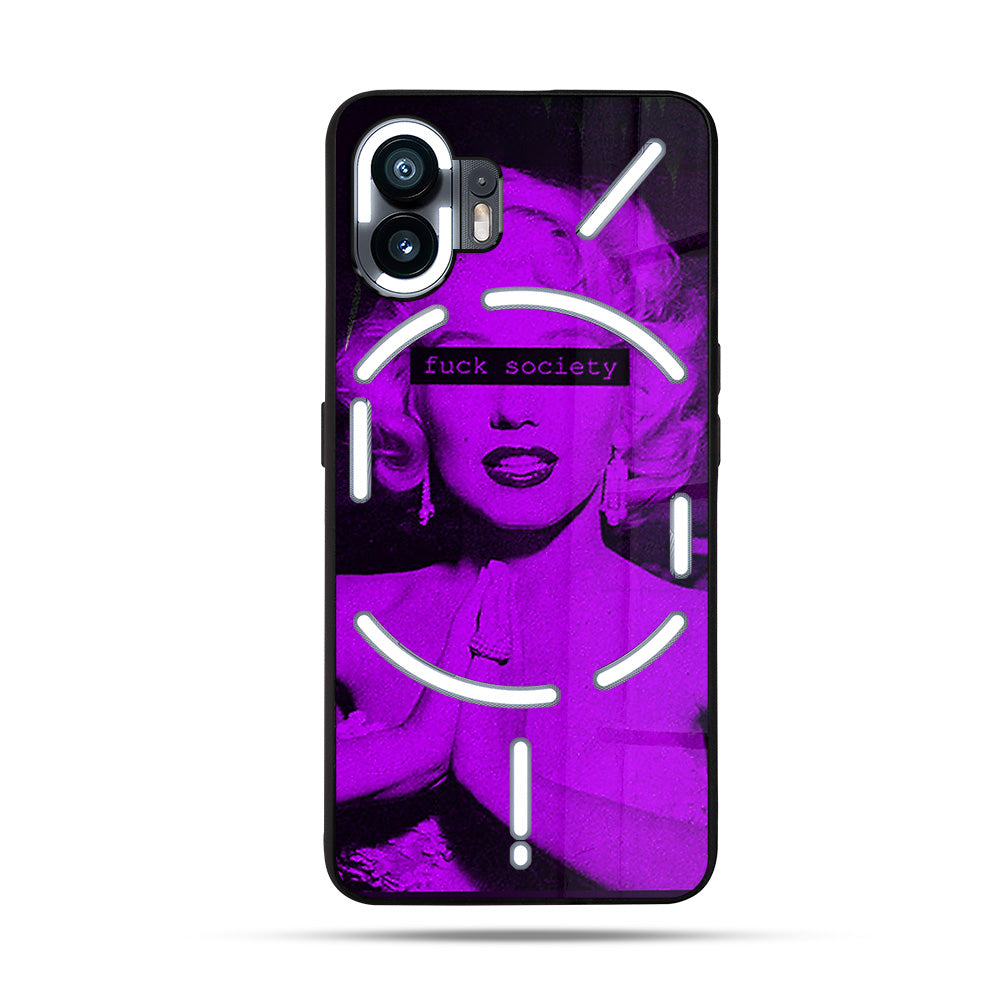 Fck Society SuperGlass Case Cover