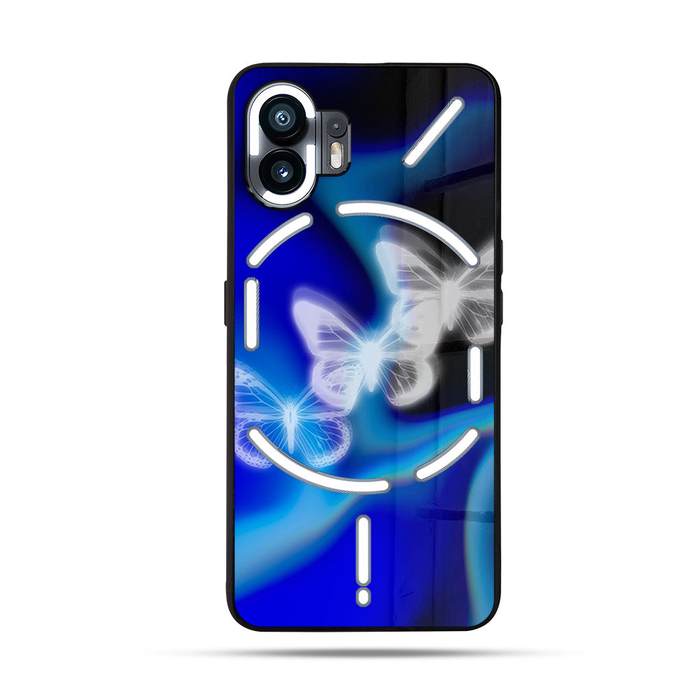 Butterfly Halo SuperGlass Case Cover